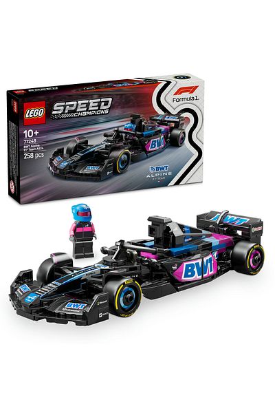 LEGO ®   Speed Champions Bwt Alpine F1 ®   Team A524 Race Car 77248 - 10+ Toy Construction Set (258 Pr)
