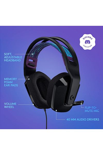logitech G335 Wired - Black