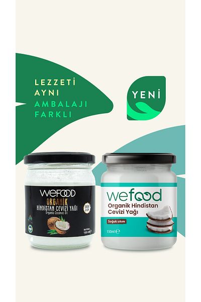 Wefood Organic Coconut Oil 150 ml 2-pack (Cold Pressed)