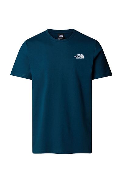 THE NORTH FACE F0A87NV1NO1-R Ανδρικό μπλουζάκι The North Face M S-S Box Nse Celebration Tee Navy