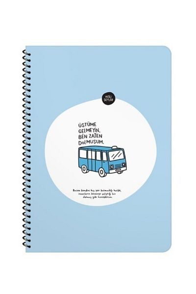 Keskin Colors Sharp Color Hisli Ştuff Nu vinţi pe spirală, sunt deja umplut Carton Copertă 80 de coli A4 Ka