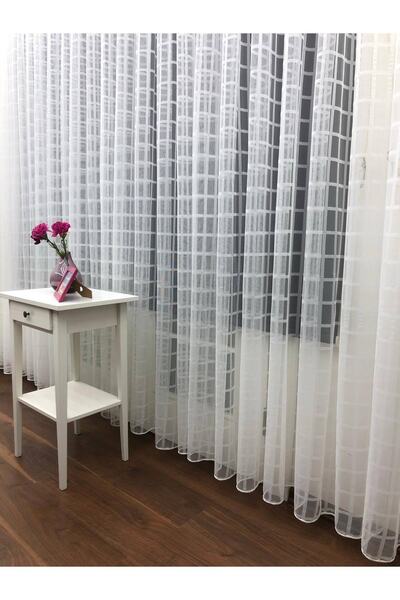 perdealemi Спортивний візерунок, тюлеві штори, 200x260, рідкі складки, 1/2