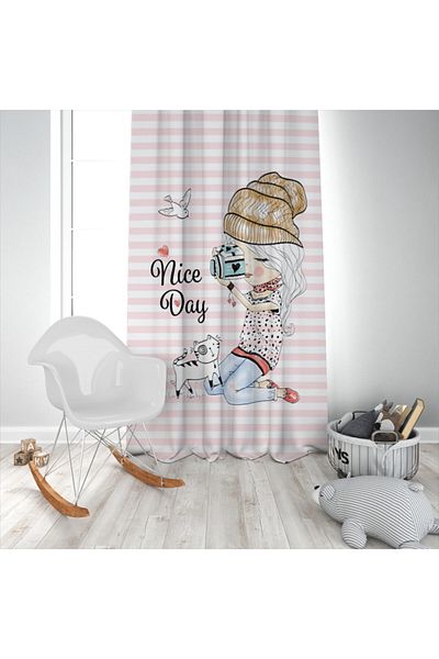 Evperest Background Curtain Photographer Girl Model