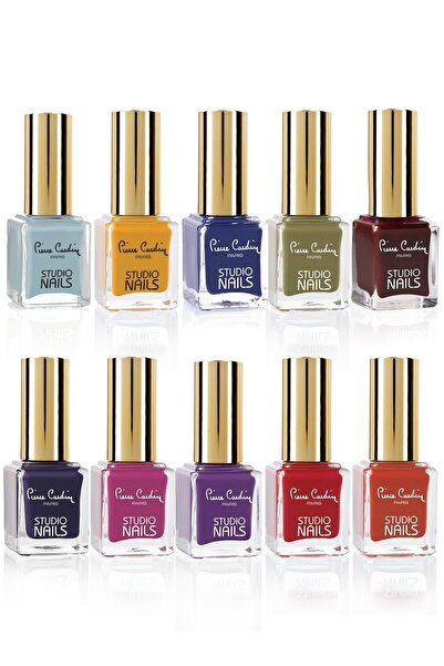 Pierre Cardin En Beğenilen Renkler Oje Seti 10'lu-392