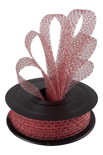 Kına Atölyesi Mesh Cross Stitch Glitter Ribbon 20m 2cm