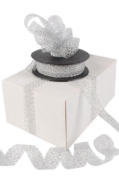 Kına Atölyesi Mesh Cross Stitch Glitter Ribbon 20m 2cm