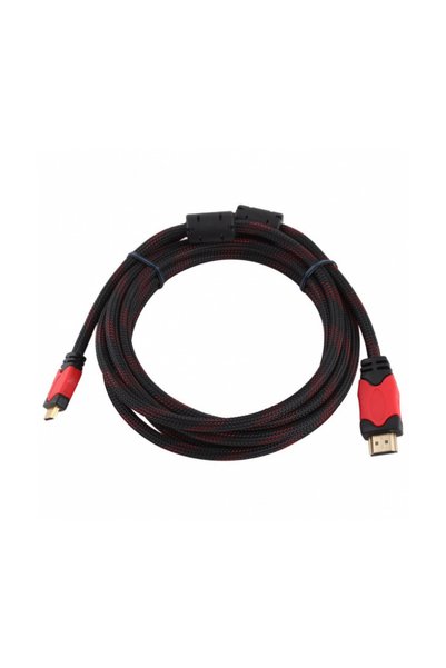Concord C-515 كابل HDMI مضفر بطول 5 متر بدقة 1080 بكسل