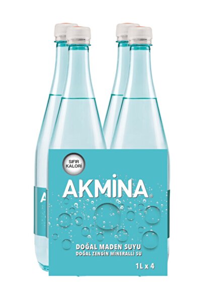Akmina Sade Maden Suyu 4x1 lt