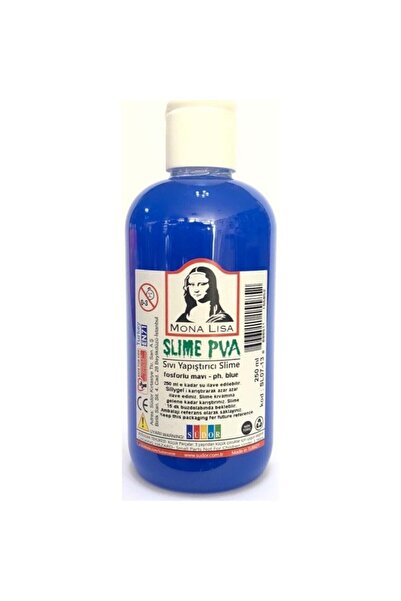Südor Mona Lisa Slime Tutkalı 250ml Fosforlu Mavi