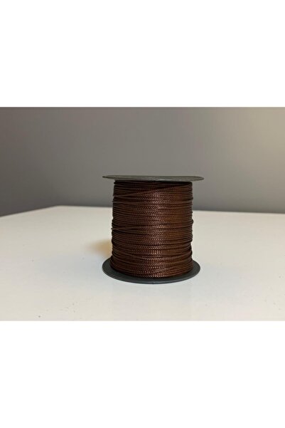 platin hediyelik Snur de brățară subțire maro, tip parașuta, pentru bijuterii