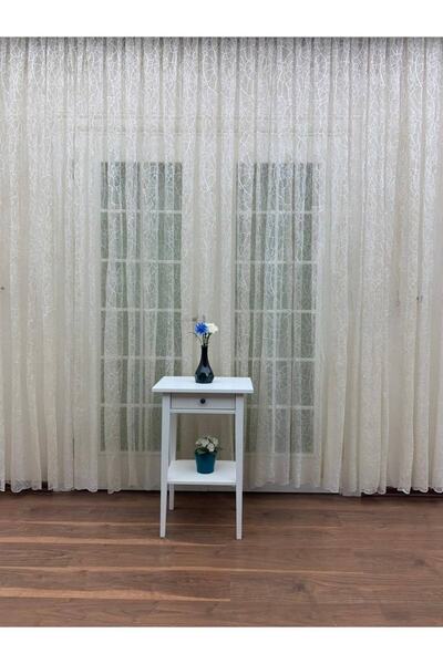 perdealemi Тюлеві штори з візерунком у вигляді флоту 350x260, рідкі складки 1-2