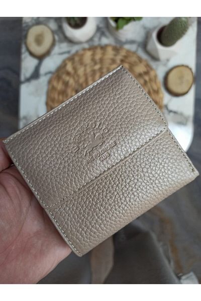 Westpolo Θήκη κάρτας πορτοφολιού Unisex από γνήσιο δέρμα με θήκη για κέρματα