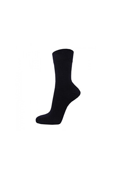 SOCKSHION Bay Ve Bayan 6'lı Paket Klasik Pamuklu Soket Çorap Siyah Renk