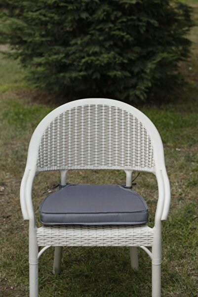 BK exclusive Allium Chair Cushion 5 cm Dark Grey