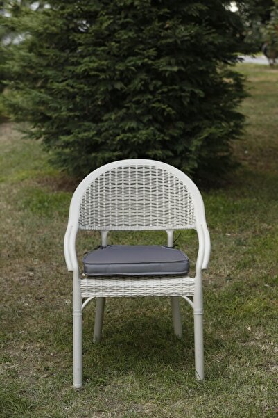 BK exclusive Allium Chair Cushion 5 cm Dark Grey