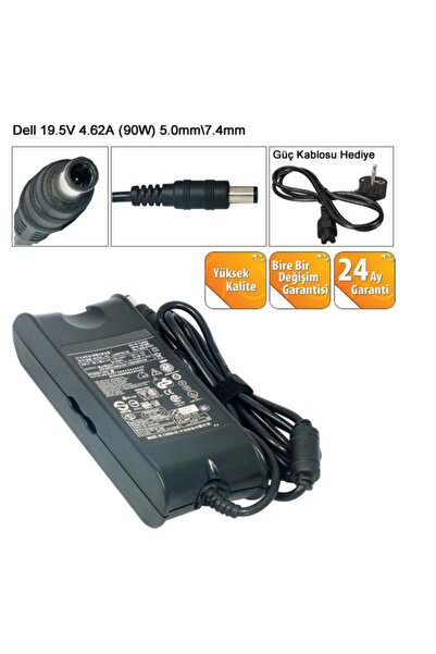 Dell Latitude D820 D830 Şarj Adaptörü (19.5v 4.62a 90w - 7.4*5.5mm)
