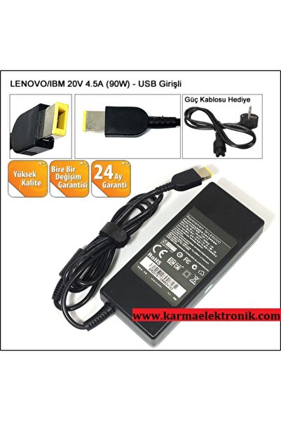 LENOVO G50-45 Notebook Adaptör - Laptop Şarj (afila 20v 4.5a 90w)