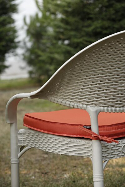 BK exclusive Allium Sandalye Minderi 5 cm Turuncu