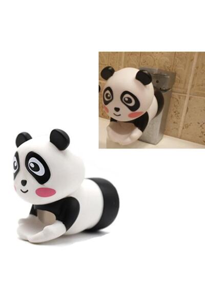 Schulzz Panda Figürlü Çocuklar Için Eğitici Musluk Uzatma Başlığı