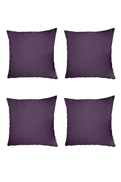 Veranova Home Mykonos Kadife Şönil Jakarlı Dekoratif Yastık Kırlent Kılıfı Mü...