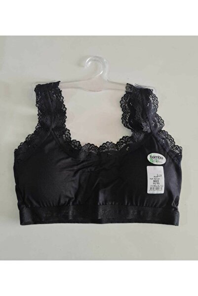 Katmirra Bustieră căptușită din dantelă din bambus moale de damă