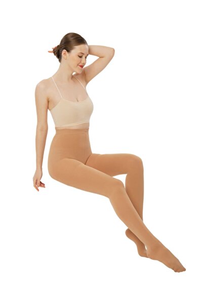 Variteks Külotlu Çorabı (kapalı Burun) Orta Basınçlı Bej Ref 903