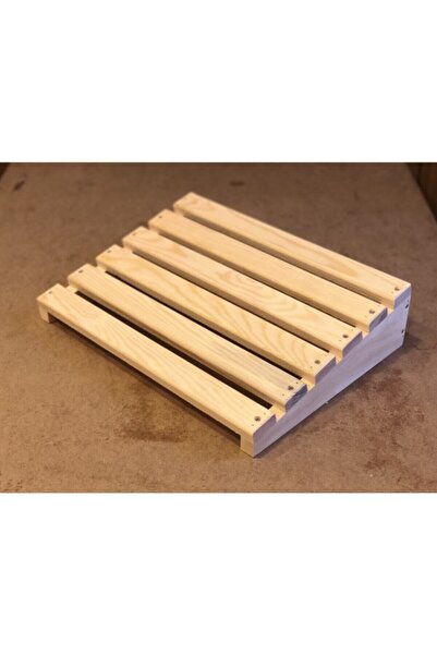 Teknik Ahşap Masa Altı Ayaklık Ayak Koyma Standı 30x40 Cm