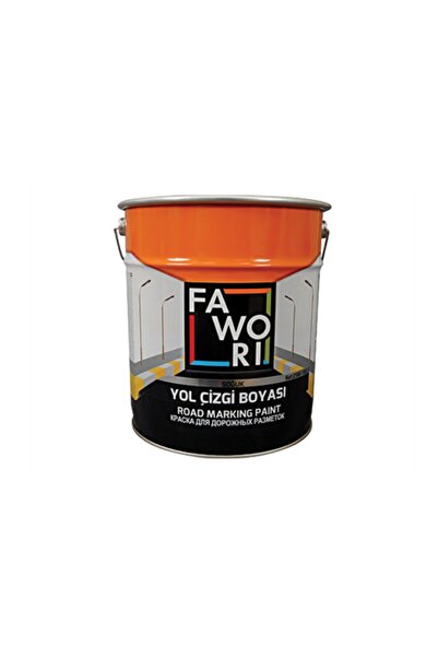 Fawori Yol Çizgi Boyası Sarı 20 Kg