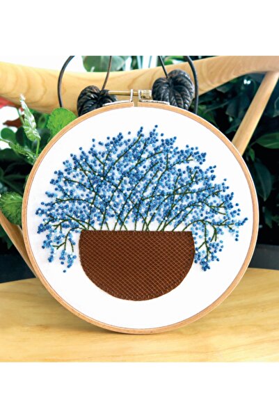 Genel Markalar Kasnaklı Goblen Etamin Nakış Işleme Seti 20x20 Cm 511170c