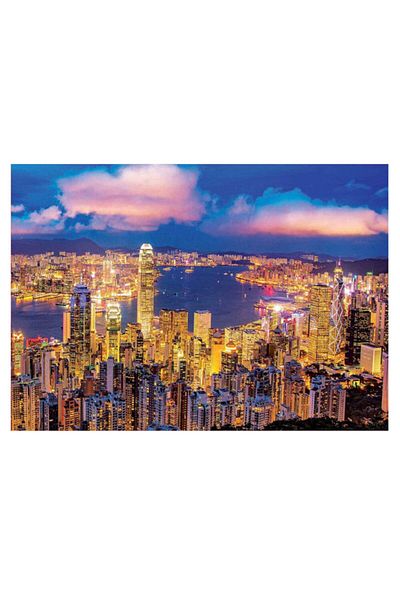 EDUCA Puzzle 1000 Pieces Hong Kong Da Horizon Line 18462