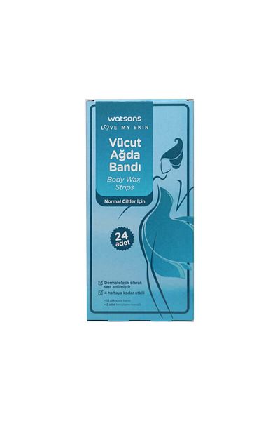 Watsons Waxing Tape Normal Skin 24 Pieces