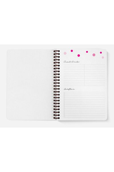 AKILLICA Ajanda Polka Dot - Αδιάστατη Πούδρα Planner
