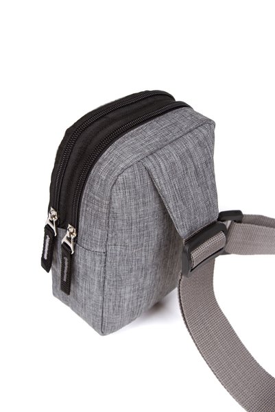NEWISH POLO ACCESSORIES Linen Crossbody Shoulder Bag with Phone Compartment
