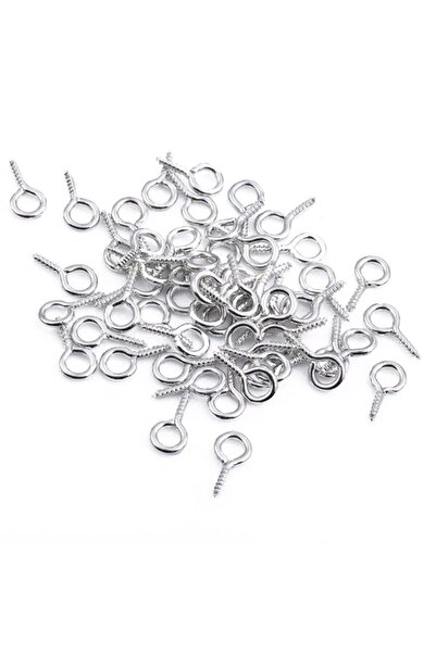 Epoksi Kalıp Gümüş Kolye Çivisi, Takı Çivisi , Kolye Vidası,epoksi Kolye Takı Çivisi (100ADET),