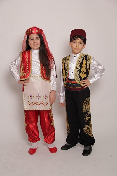 SEDACAN KOSTÜM Erkek Çocuk Siyah Yöresel Kostüm