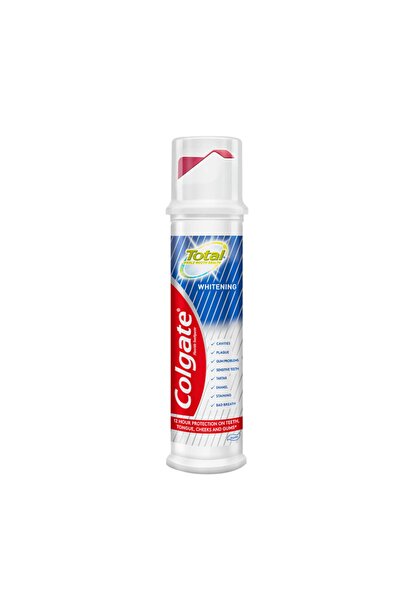 Colgate Total Beyazlık Diş Macunu Pratik Tasarım Beyazlatıcı 100 Ml