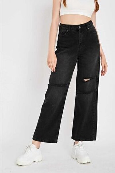 lockere zerrissene jeans