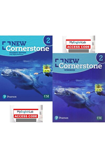 Pearson New Cornerstone 2 Student Edition + Workbook with Digital Resources (...