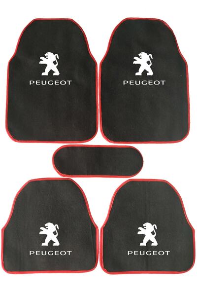 RS AUTO AKSESUAR Peugeot 206 Renkli Şerit Halı Paspas