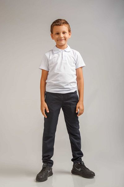Dragora Fully Elastic Fabric School Trousers Smoked