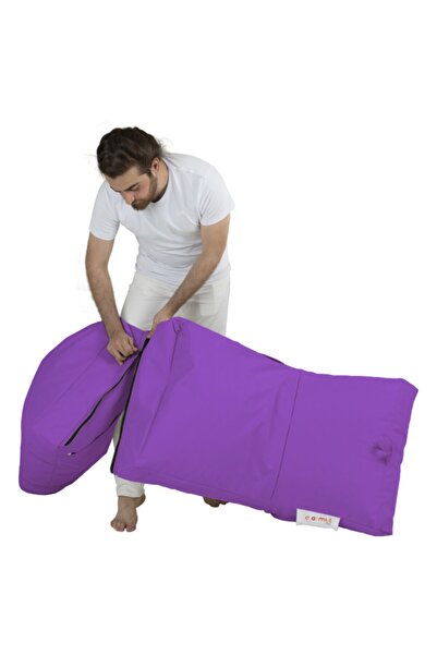 EARMUT Siesta Açılır Koltuk Yatak Mor