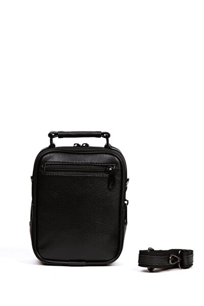 By Hakan 4110 Men's Hand and Shoulder Bag Black