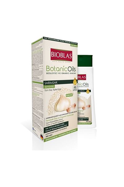 Bioblas Organic Oils Garlic Shampoo 360 Ml