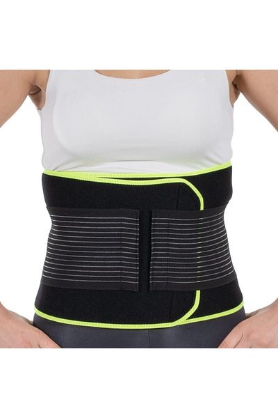 BE ACTİVE Fitnes Neoprene Women-Men's Waist Corset - Thermal Sauna Belt