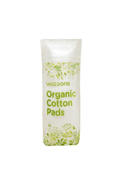 Watsons Organic Round Makeup Cotton 50 Pieces