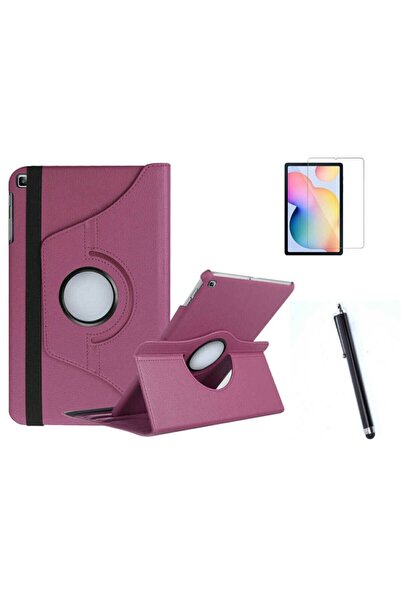 GoGoPlus Samsung Galaxy Tab S6 Lite 10.4'' P610 Uyumlu Kılıf+ Kırılmaz Cam Ka...