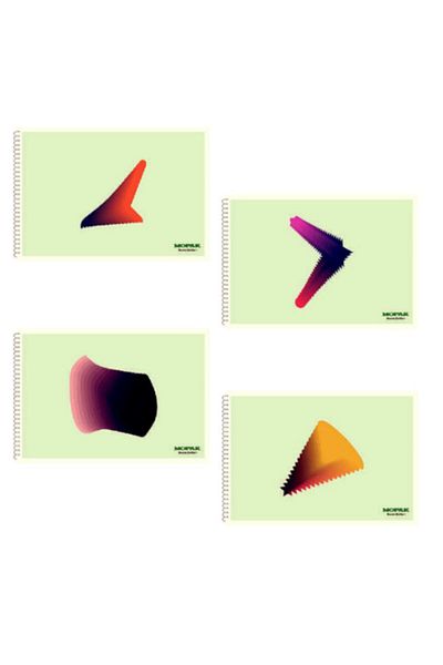 Mopak 16 Sheets 35X50 Spiral Picture Notebook