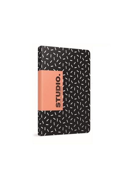 Gıpta Studio 19x26 Cm. Caiet de 120 de coli cu copertă rigidă cu cusătură din fire pătrate