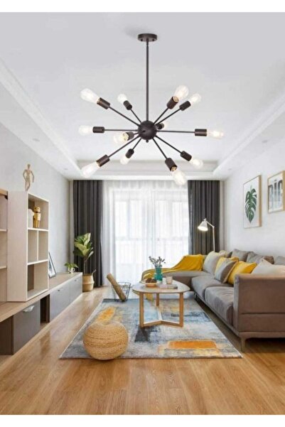 BSA LIGHTING Cide 12'li Siyah Avize