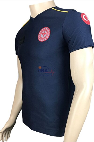 İBA MEDİKAL Yeni Comfort V Yaka 112 T-shirt